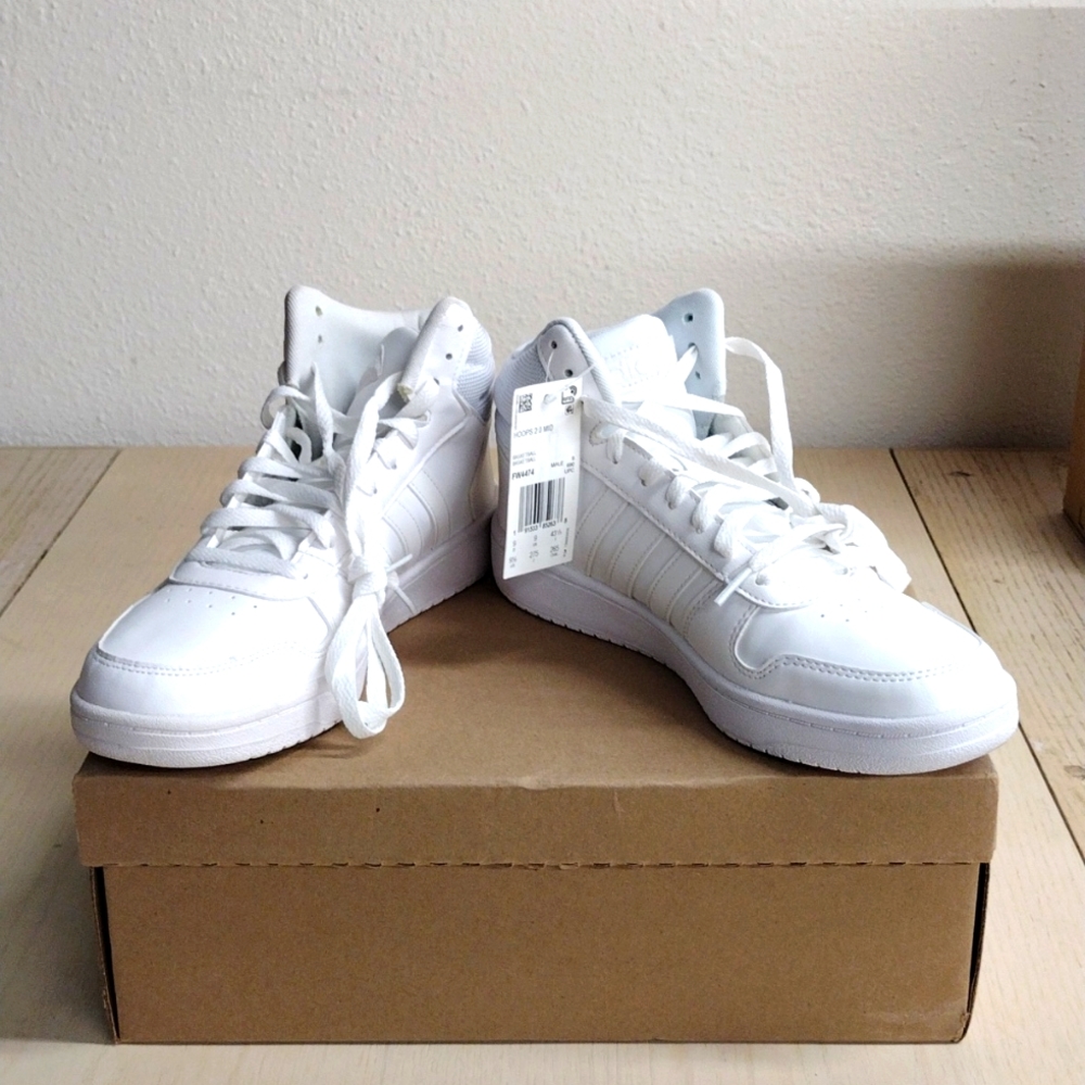 Adidas Men's HOOPS 2.0 Mid-cut Basketball Shoes!